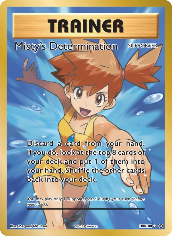 Determinação da Misty 108/108