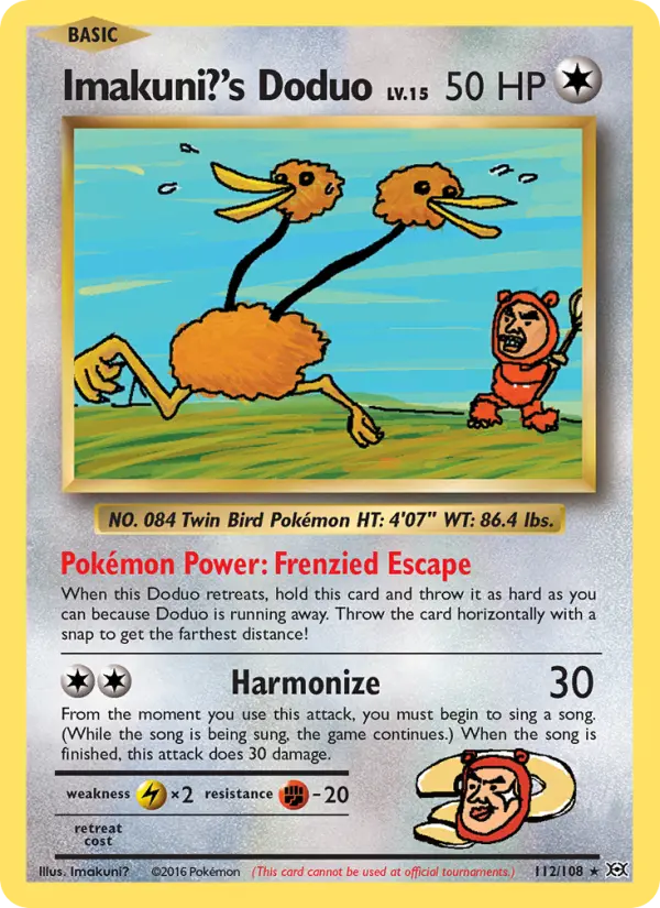 Doduo de Imakuni? 112/108
