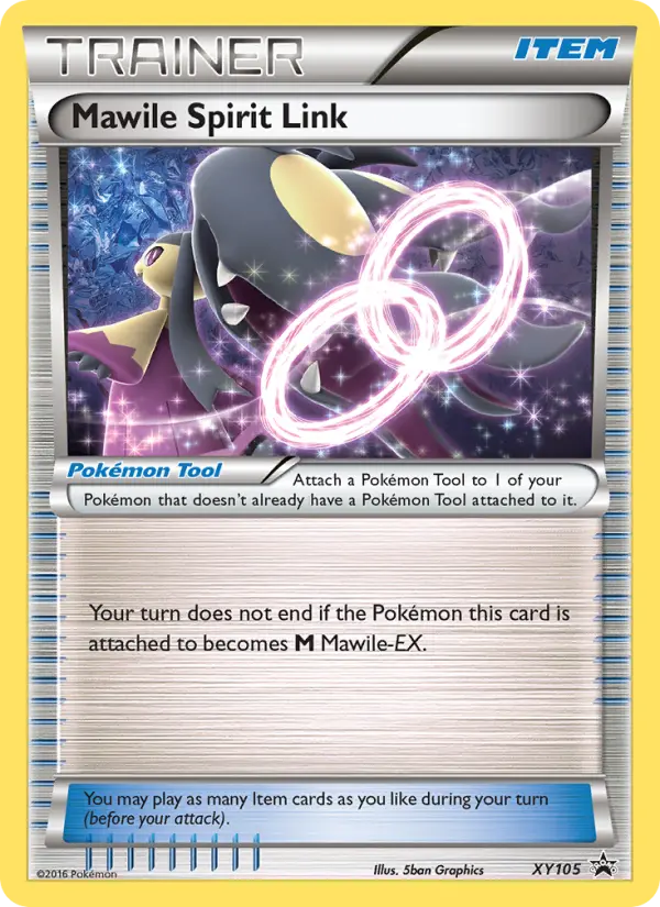 Carta Mawile Spirit Link — XY Black Star Promos XY105/211