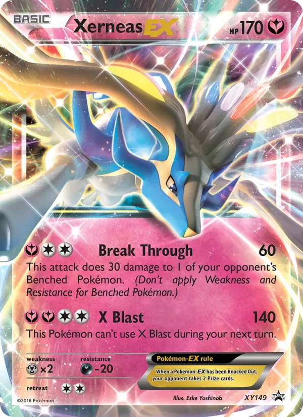 Carta Xerneas EX — XY Black Star Promos XY149/211