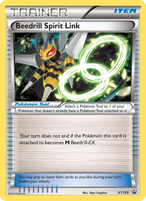 Carta Beedrill Spirit Link — XY Black Star Promos XY159/211