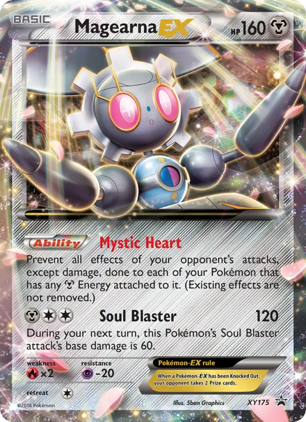 Carta Magearna-EX — XY Black Star Promos XY175/211
