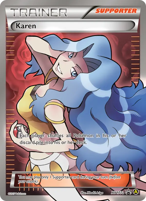 Carta Karen — XY Black Star Promos XY177a/211