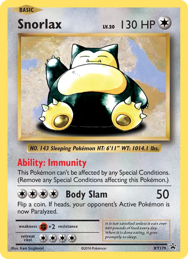 Snorlax XY179/211
