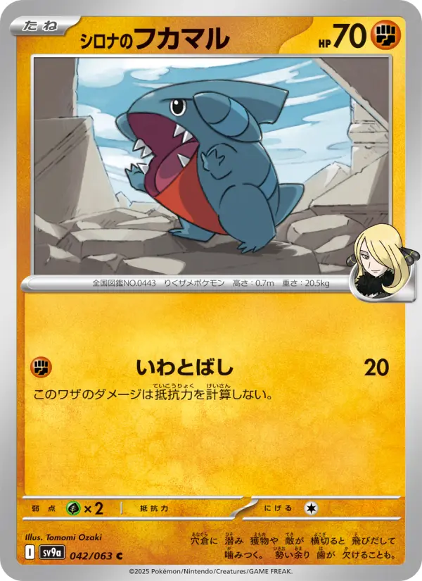 シロナのフカマル 042