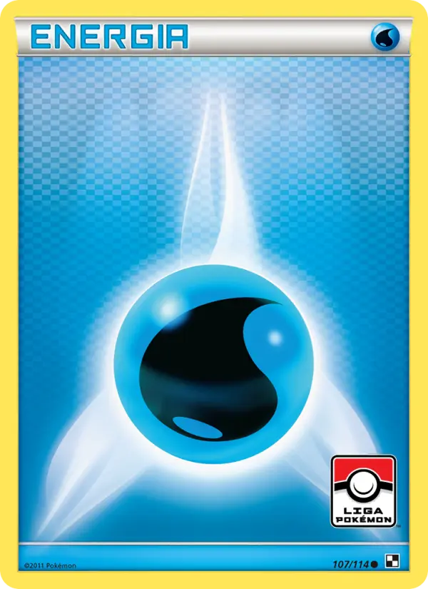 Carta Energia de Água — Black & White 107/114