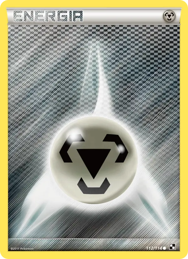 Carta Energia de Metal — Black & White 112/114