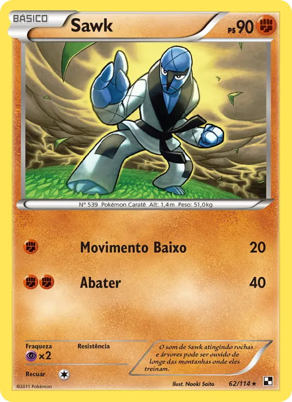 Carta Sawk — Black & White 62/114