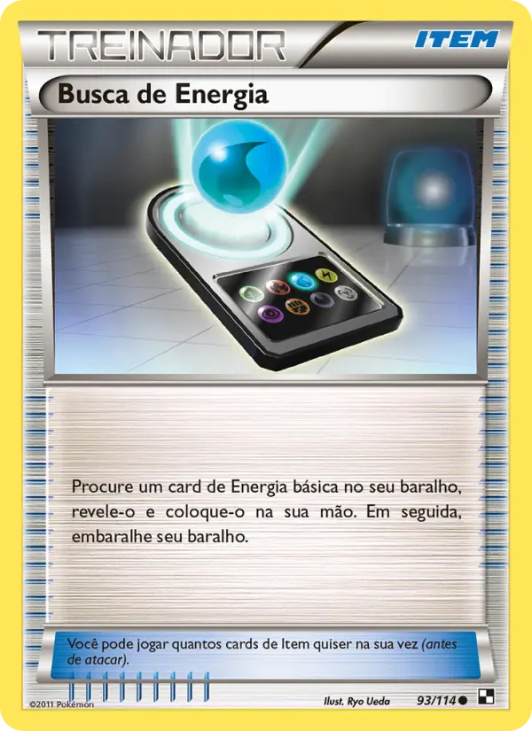 Carta Busca de Energia — Black & White 93/114