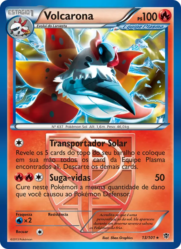 Volcarona 13/101