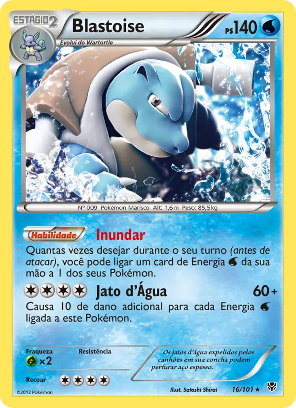 Blastoise 16/101