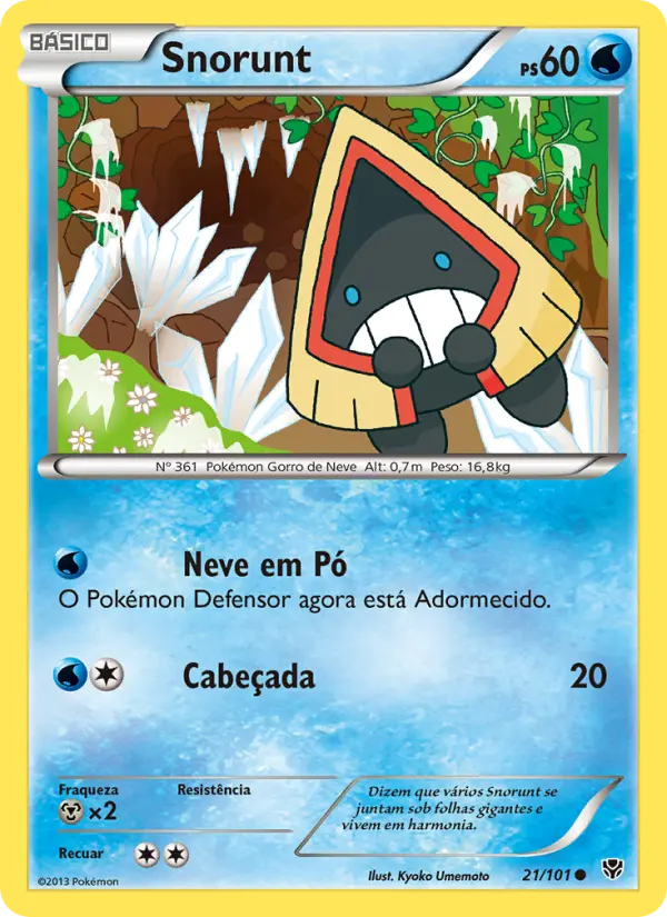 Carta Snorunt — Plasma Blast 21/101