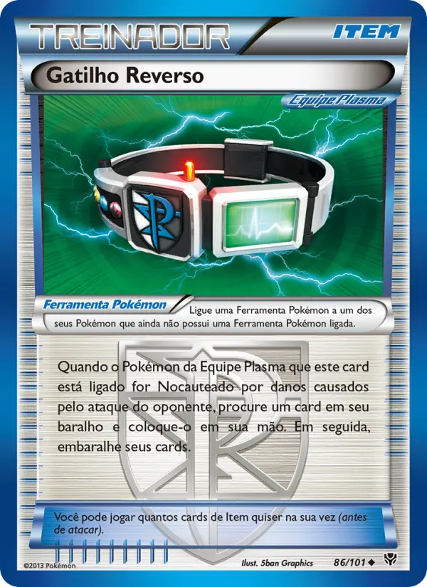 Carta Gatilho Reverso — Plasma Blast 86/101