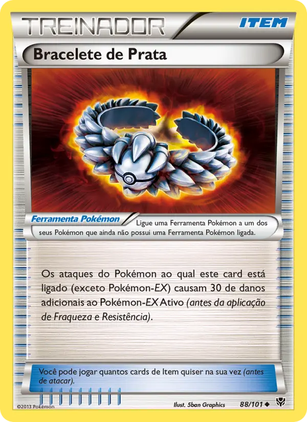 Carta Bracelete de Prata — Plasma Blast 88/101