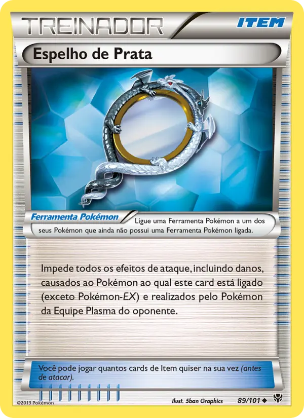Carta Espelho de Prata — Plasma Blast 89/101