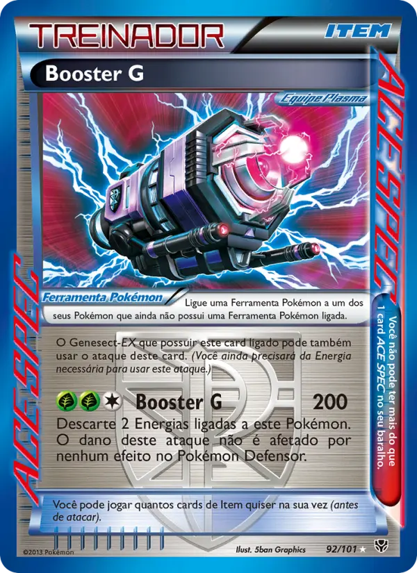 Carta Booster G — Plasma Blast 92/101