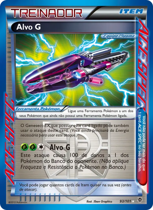 Carta Alvo G — Plasma Blast 93/101
