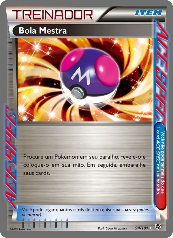 Carta Bola Mestra — Plasma Blast 94/101