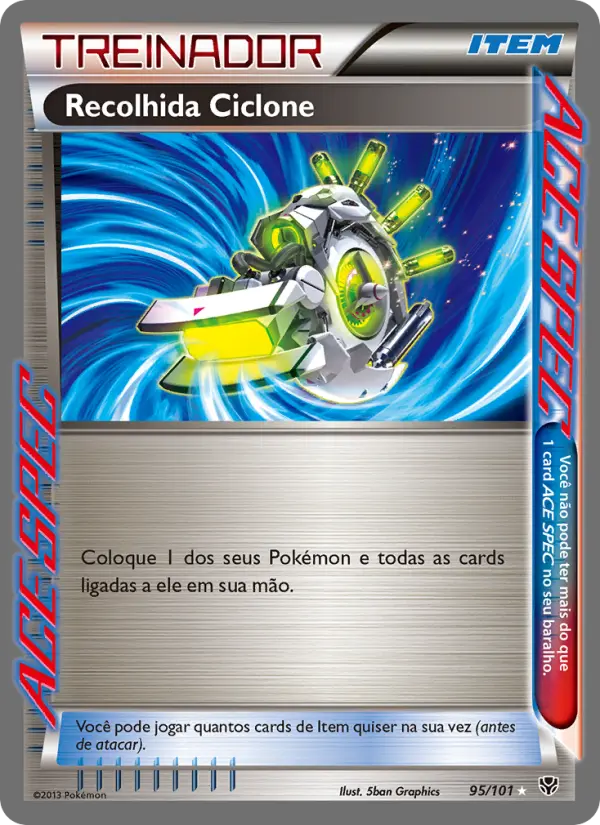 Carta Recolhida Ciclone — Plasma Blast 95/101