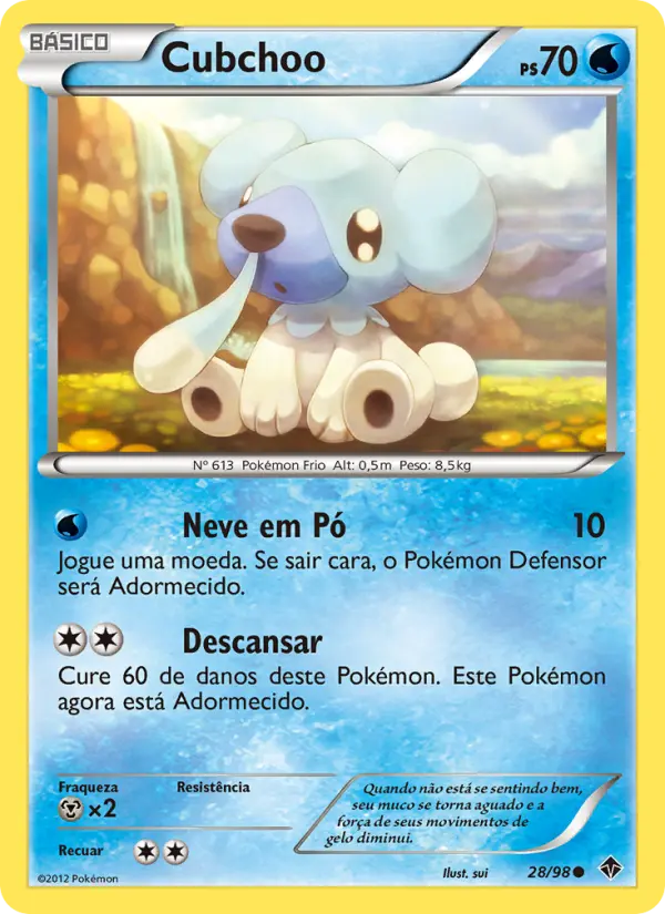 Cubchoo 28/98