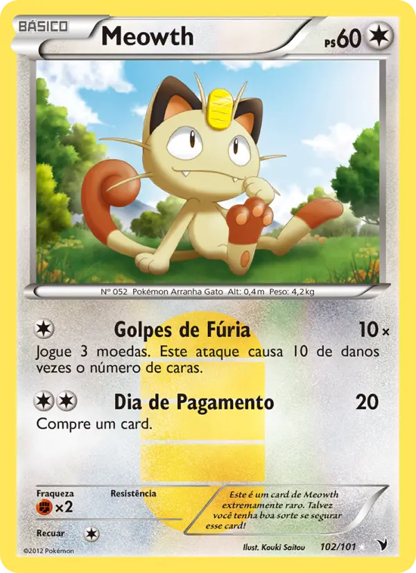 Meowth 102/101