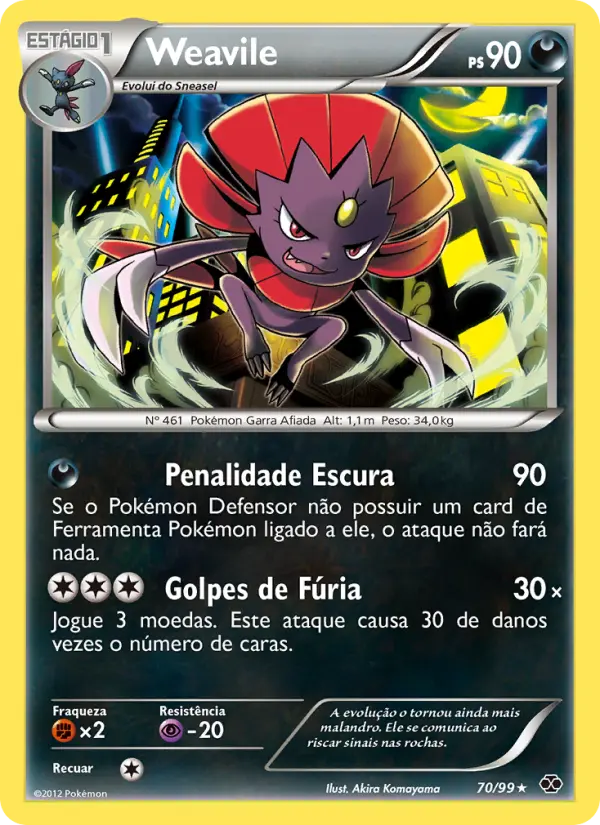 Weavile 70/99