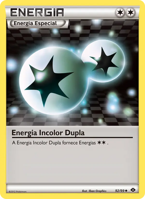 Energia Incolor Dupla 92/99