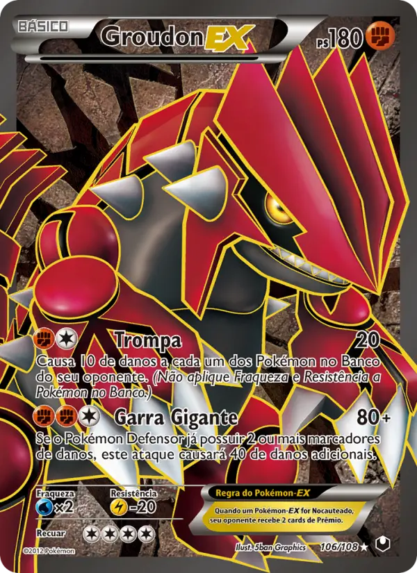 Groudon-EX 106/108