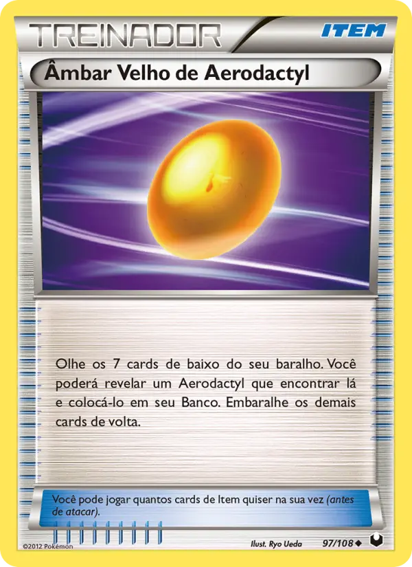 Âmbar Velho de Aerodactyl 97/108