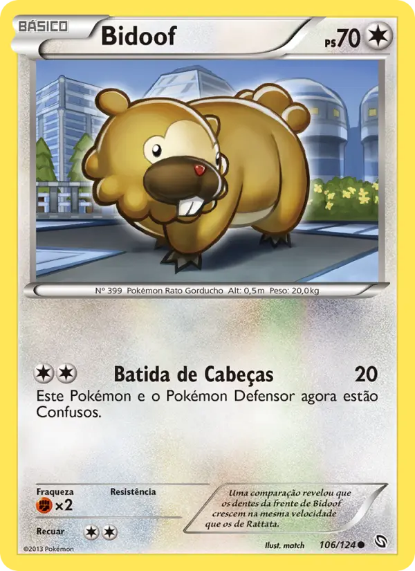 Bidoof 106/124