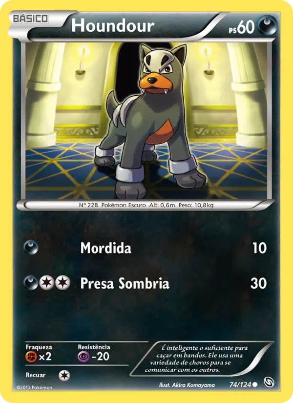 Houndour 74/124
