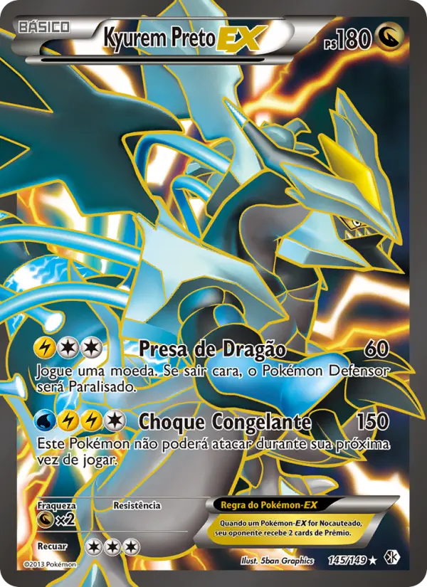 Kyurem Preto-EX 145/149