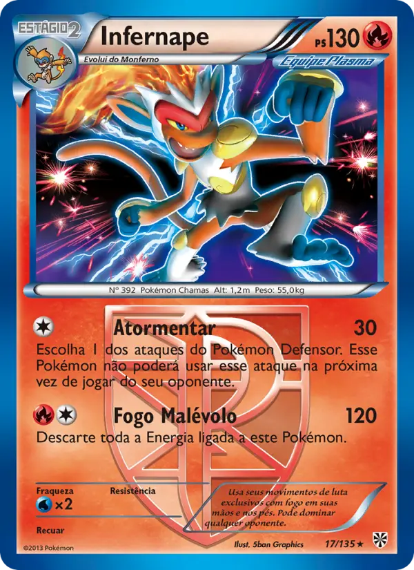 Infernape 17/135