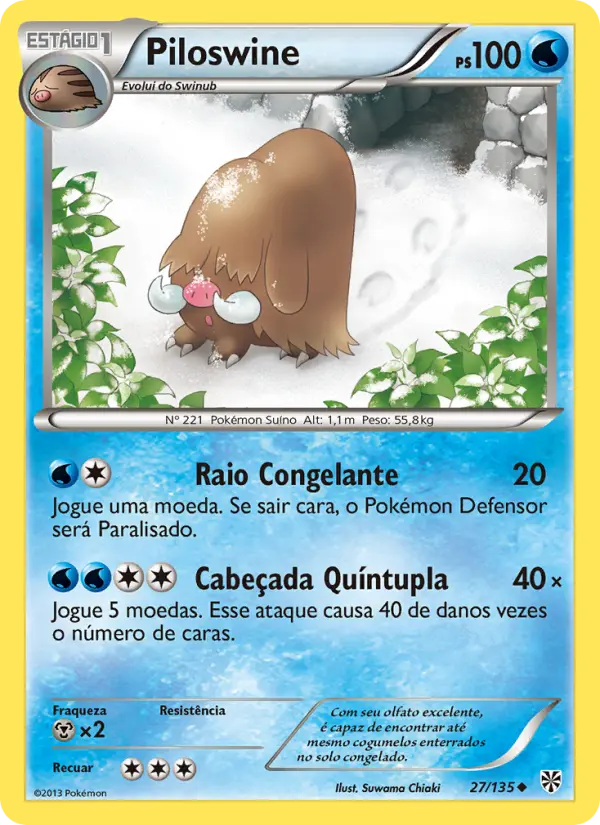 Piloswine 27/135