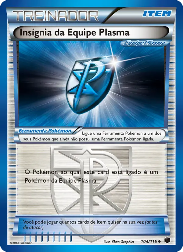 Insígnia da Equipe Plasma 104/116