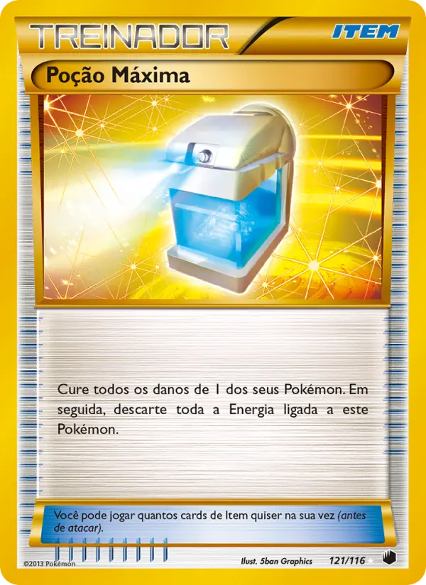 Poção Máxima 121/116