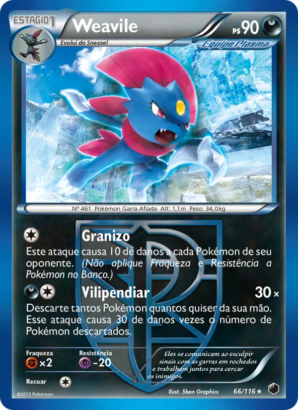 Weavile 66/116