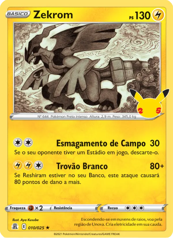 Zekrom 10/25