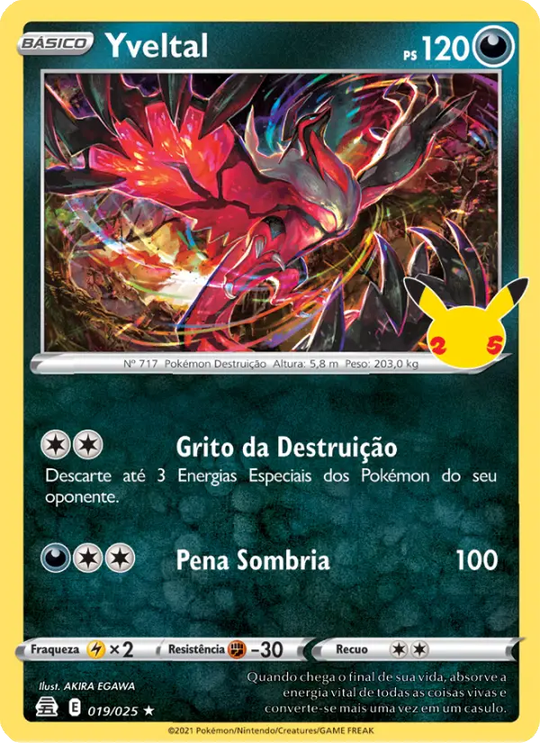 Yveltal 19/25