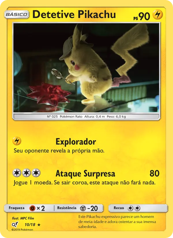 Detective Pikachu 10/18