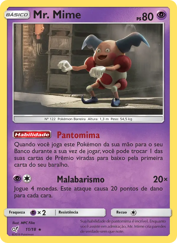 Mr. Mime 11/18
