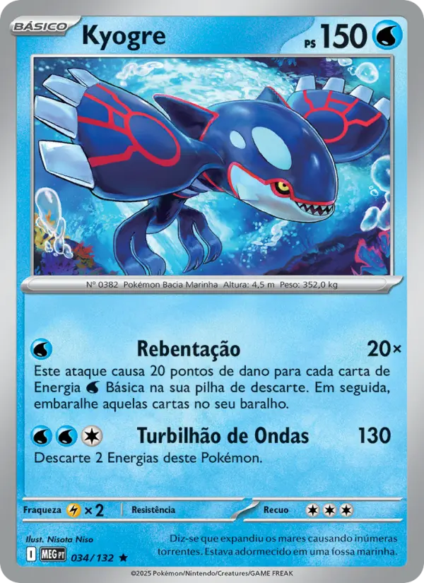 Kyogre 034/132