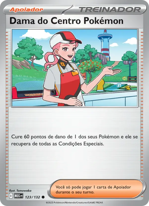 Dama do Centro Pokémon 123/132