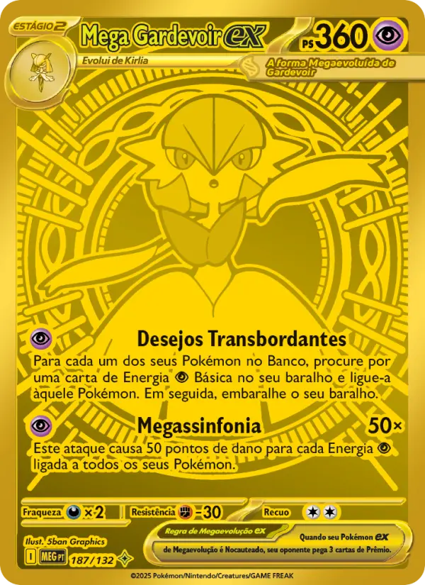 Mega Gardevoir ex 187/132