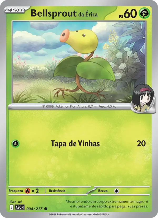 Bellsprout da Érica 004/217