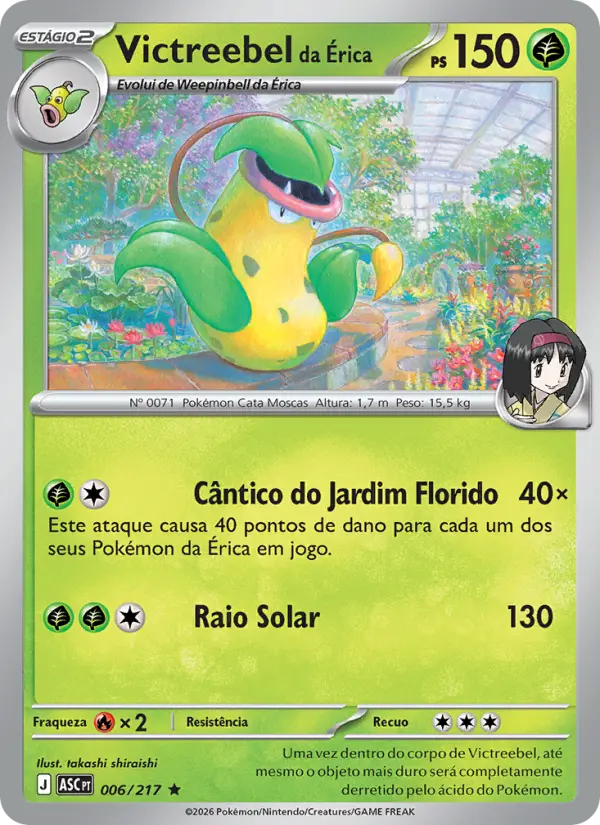 Victreebel da Érica 006/217