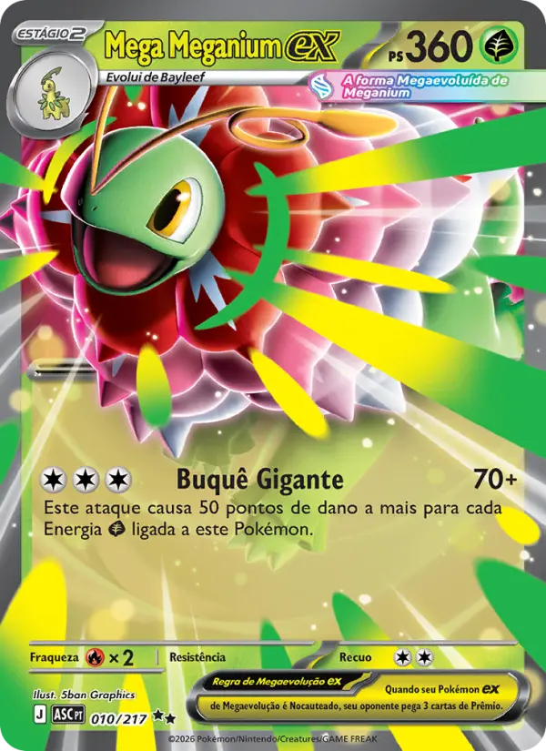 Mega Meganium ex 010/217