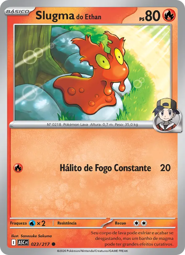 Slugma do Ethan 023/217