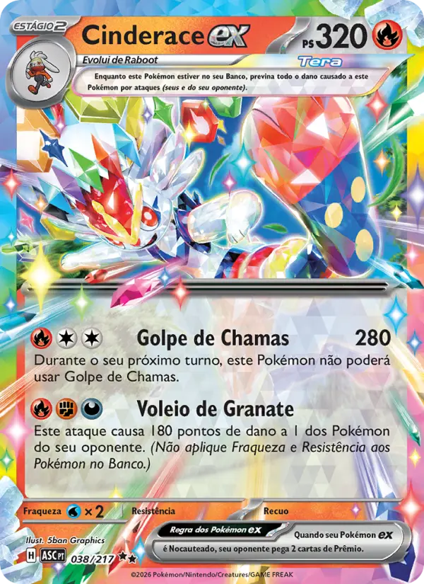 Cinderace ex 038/217