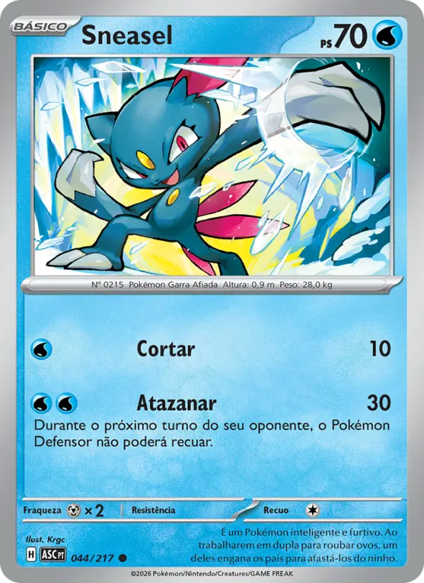 Sneasel 044/217